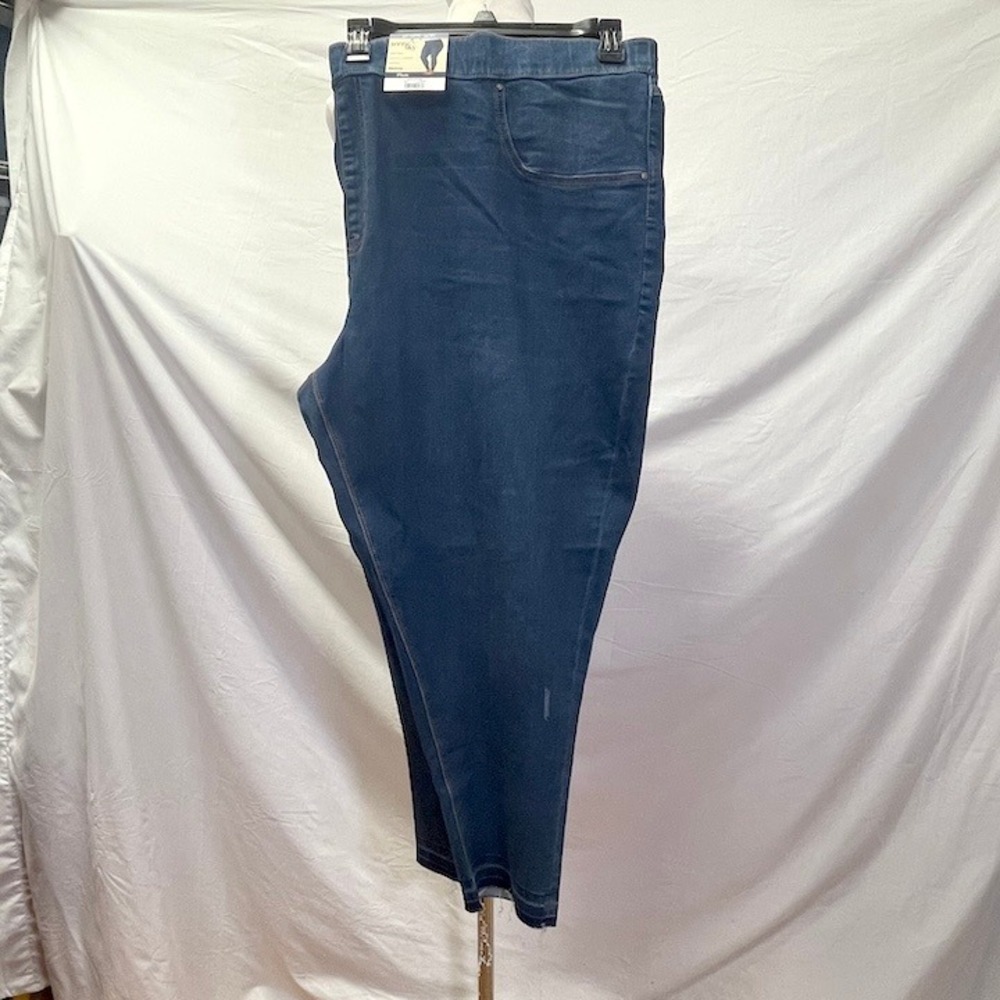 TERRA & SKY Mid Rise Skinny Stretch‎ Jeans Pants Size 5X (32-34)